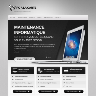 PC A LA CARTE website