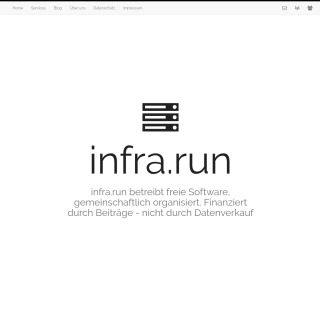 infra.run website