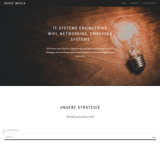  Genie Media  website