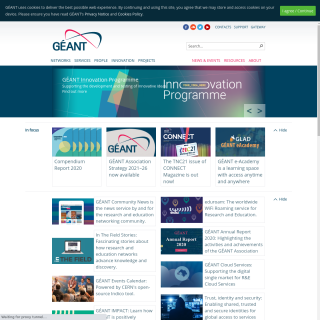 GEANT IAS  website