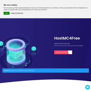 HostMC4Free website