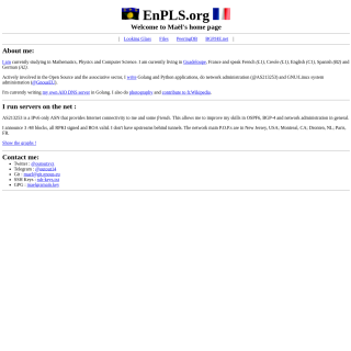 Maël GRAMAIN aka (EnPLS Network) website