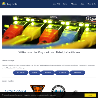  iFog Access Network  website