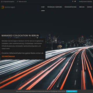 dotManaged  website