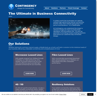 Contingency Networks Ltd  website