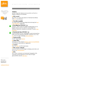 Plex BV  website