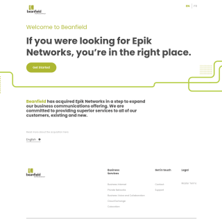 Epik Networks  website