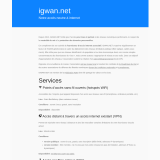  IGWAN.NET  website