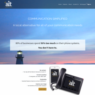  ALT TELECOM  website