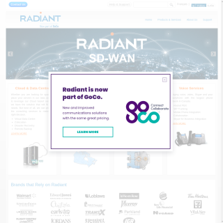 Radiant Communications Toronto  website