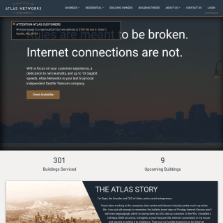 Atlas Networks  website