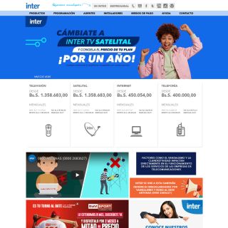  Corporación Telemic Network  aka (INTER)  website