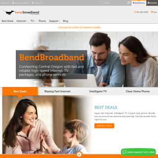  Bend Broadband  aka (Bend Cable)  website