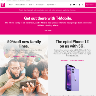  T-Mobile USA  aka (#uncarrier)  website