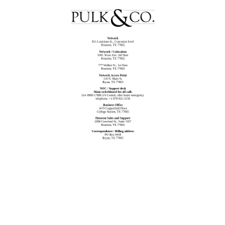  Pulk & Co.  website