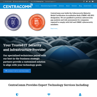  CentraComm Communications  website