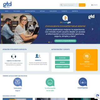Gtd Perú  website