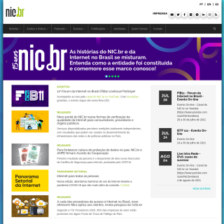 NIC.BR  website
