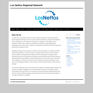 Los Nettos  website