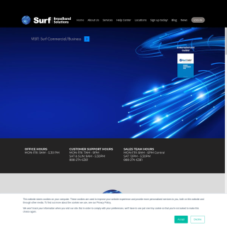 Surf Air Wireless AS22631  website