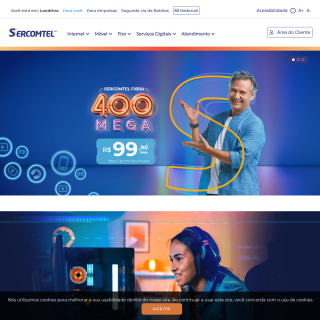  Internet by Sercomtel S.A.  website