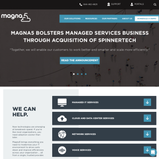 Magna5  website