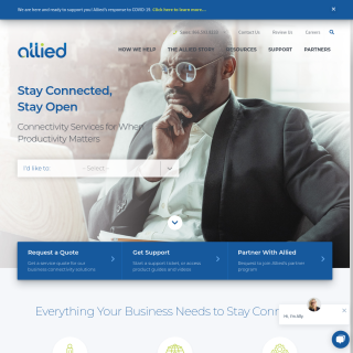 Allied Telecom Group  website
