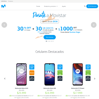 Telefonica de Argentina  website