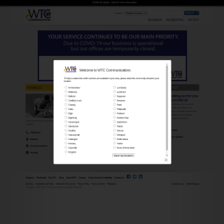  WTC Communications  aka (Internet Kingston)  website