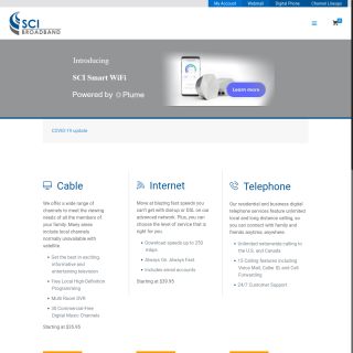  Savage Communications  aka (SCI Broadband)  website