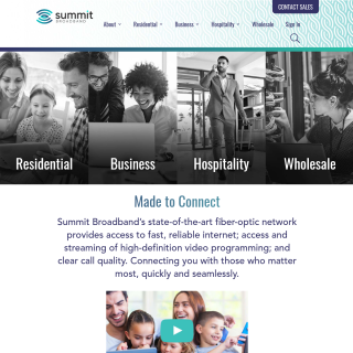 Summit Broadband Inc.  website