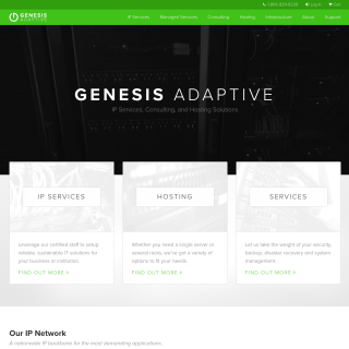  Genesis Adaptive  aka (Genesis Adaptive Hosting, INC.)  website