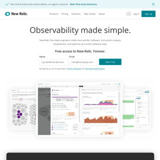  New Relic  website