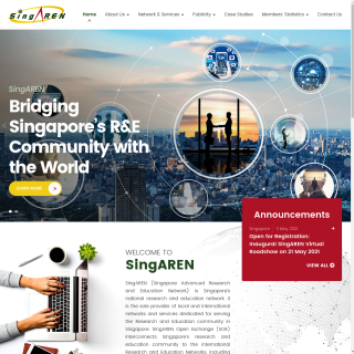 SingAREN Open Exchange 1 (GSW)  website