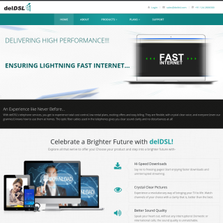  delDSL Internet Pvt. Ltd.  aka (AS23872)  website