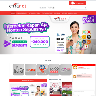  Jembatan Citra Nusantara AS23951  aka (CITRANET)  website