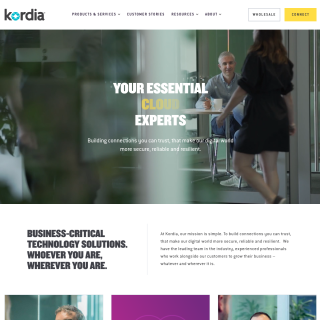 Kordia  website