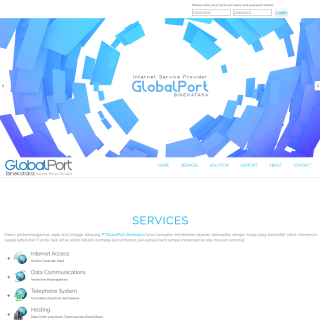  Global Port Binekatara  aka (Globalport)  website