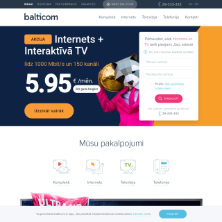 Balticom  website
