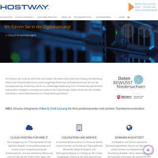  HOSTWAY Deutschland GmbH  aka (formerly Server-Service)  website