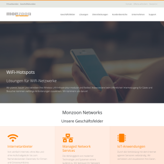 Monzoon Networks AG  website