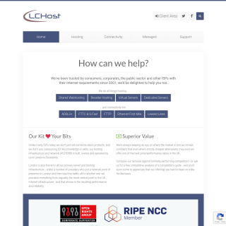  Netcalibre Ltd  aka (LCHost)  website