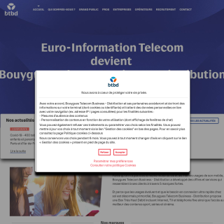  Bouygues Telecom Business-Distribution  aka (BTBD)  website