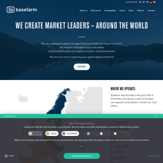  Basefarm AS  website