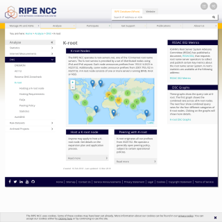  RIPE NCC K-Root Operations  aka (K-Root, k.root-servers.net)  website