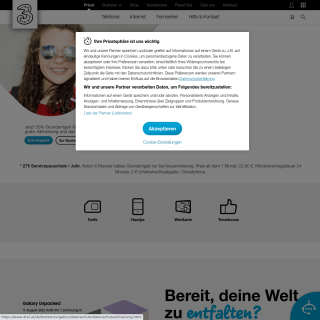 Hutchison Drei Austria GmbH  website