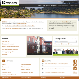  King County I-NET  aka (METRO)  website