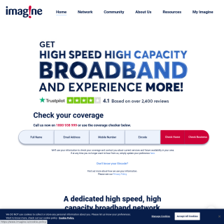  Imagine Communications Group Ltd  aka (Imagine, Irish Broadband, Gaelic Telecom)  website