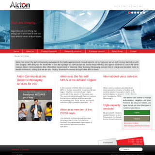  Akton  website