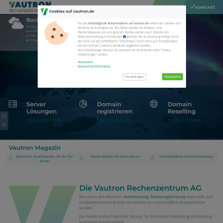  Vautron Rechenzentrum AG  aka (AS-CRONON)  website